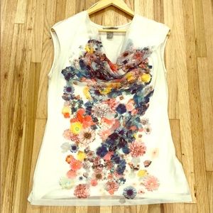 Spring flowers blouse